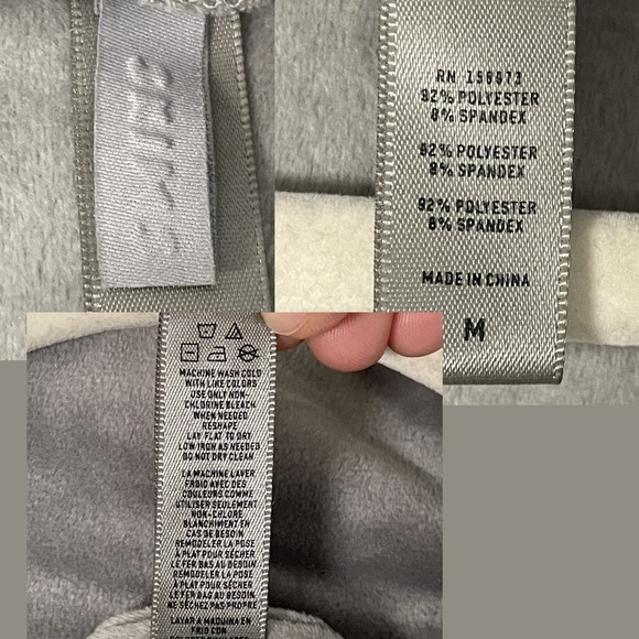 SKIMS Size Med Velour Long Wrap Robe Gray Belted Soft Plush Lounge Pockets - Picture 11 of 12